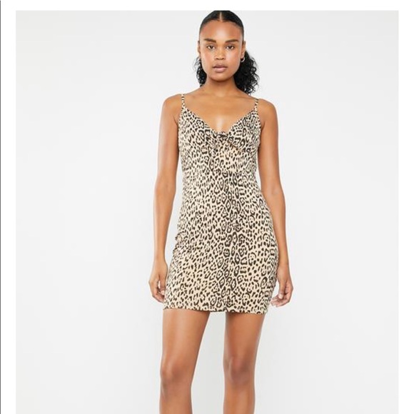 guess leopard print dress